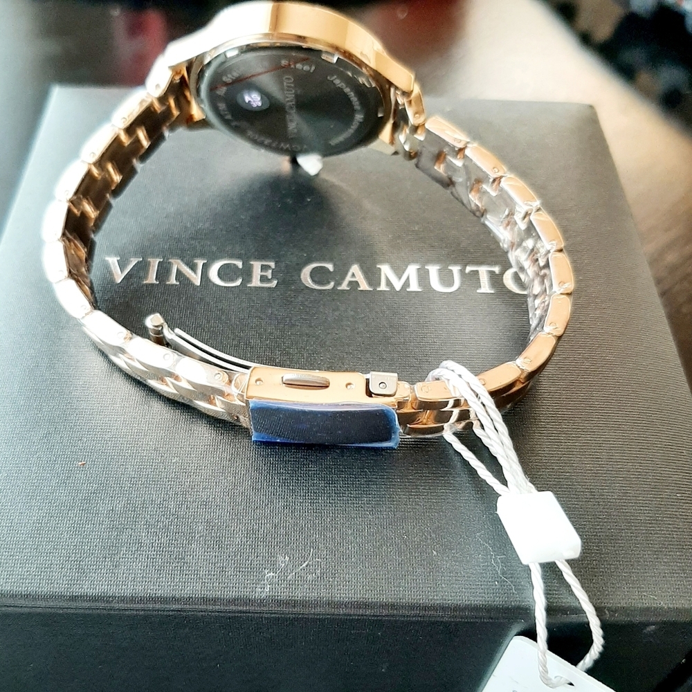 VINCE CAMUTO GOLDTONE WATCH - Picture 3 of 10